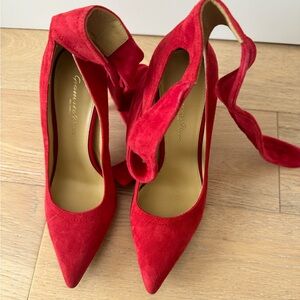 Beautiful red high heel size 5